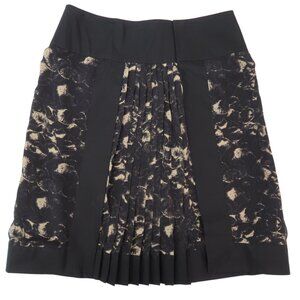 VIVIENNE TAM Printed silk wrap skirt sz 3 L